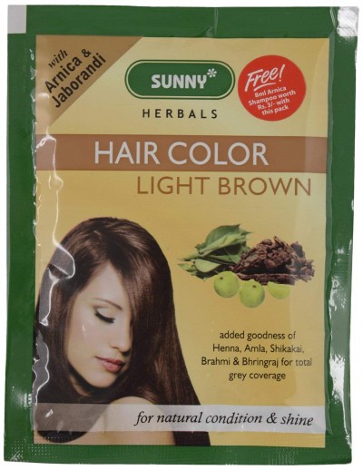 Sunny Hair Color- LIGHT BROWN (20 gm)